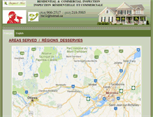 Tablet Screenshot of homeinspection12.com